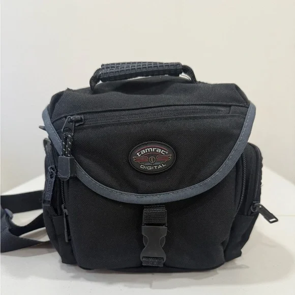 Vintage Tamrac Photo Digital Camera Bag 5202 Explorer 2 Black Shoulder Strap