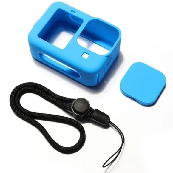 Silicone Sleeve Case Protective Cover Shell Frame For Gopro Hero 9