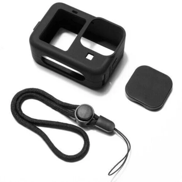 For Gopro Hero 9 Silicone Sleeve Case Protective Cover Shell Frame Parts