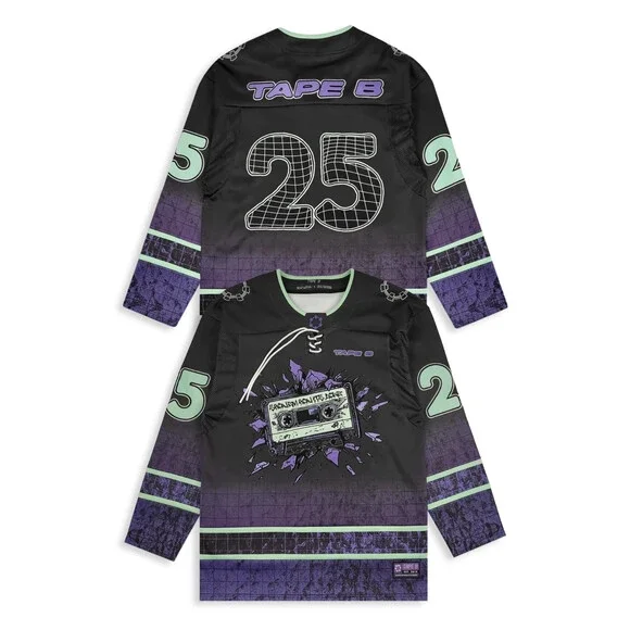 Tape B - Exploded Hockey Jersey Large