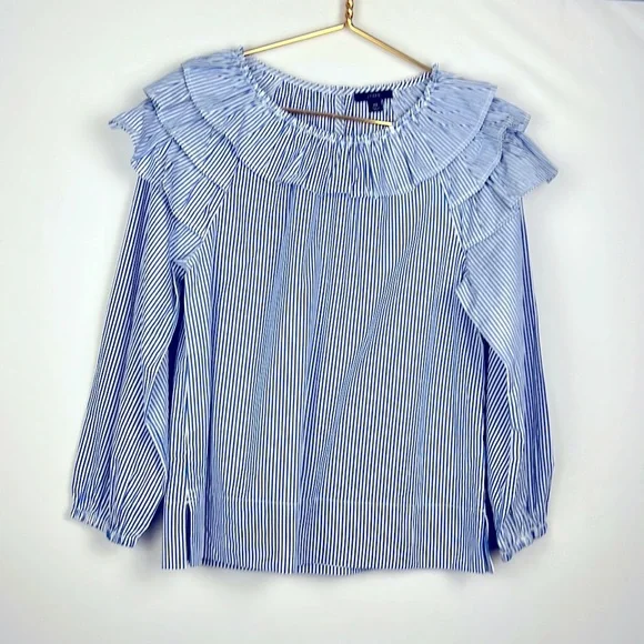 J. Crew Ruffle Blouse