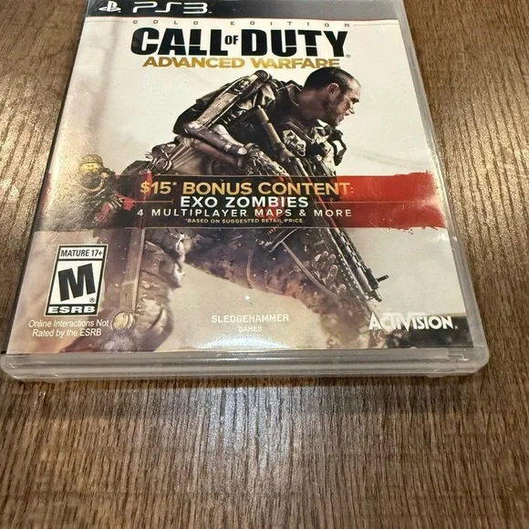 Activision Call of Duty: Advanced Warfare - PS3 Game with Bonus Content