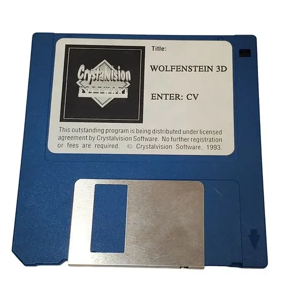 Wolfenstein 3D CrystalVision Software PC 3.5