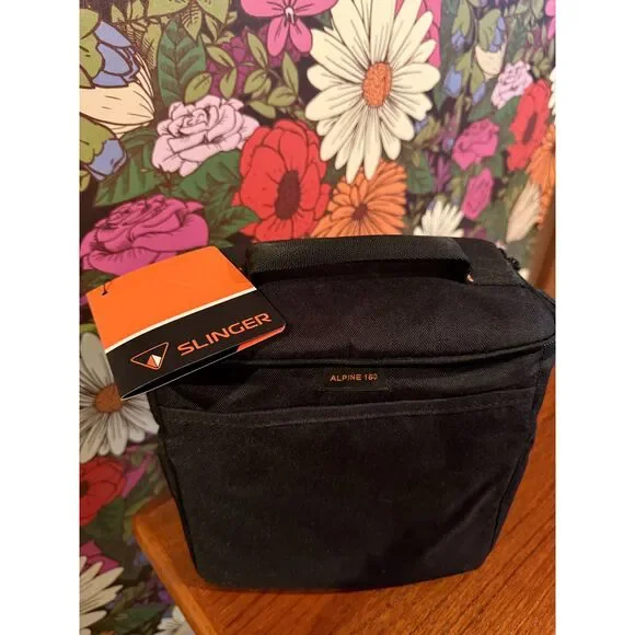 NEW Slinger Alpine 160 Multi-Device Shoulder Bag in Black
