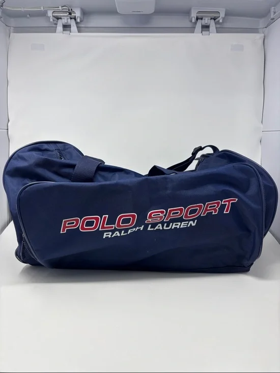 Vintage polo Ralph Lauren sport Navy Duffel Bag