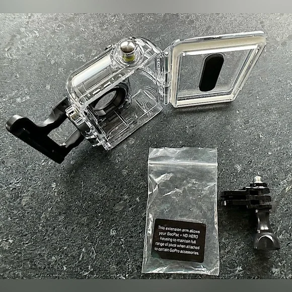 GoPro - Clear Case and Extension Arm