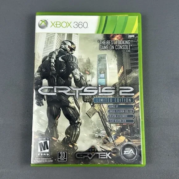 Crysis 2 Limited Edition Micrsoft Xbox 360