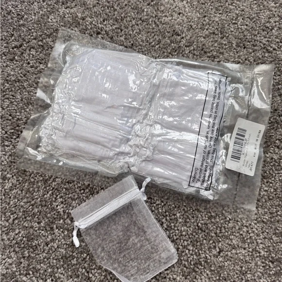 White Organza Gift Bags