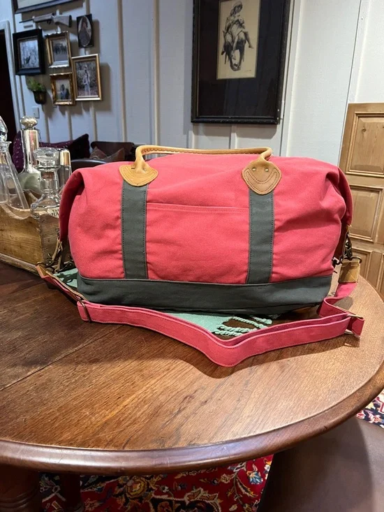 L.L. Bean Boat & Tote Canvas Weekender Duffel