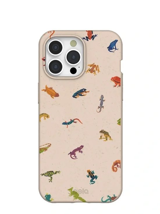 Seashell Tiny Amphibians iPhone 15 Pro Pela Case