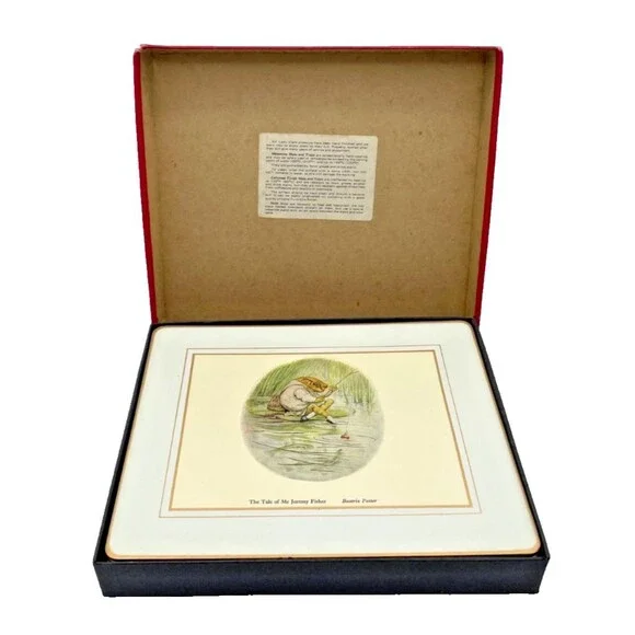 Beatrix Potter Placemats Set of 6 Lady Clare Matador 9.5