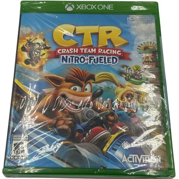 Activision Crash Team Racing Nitro-Fueled Xbox One New Sealed Racing Game