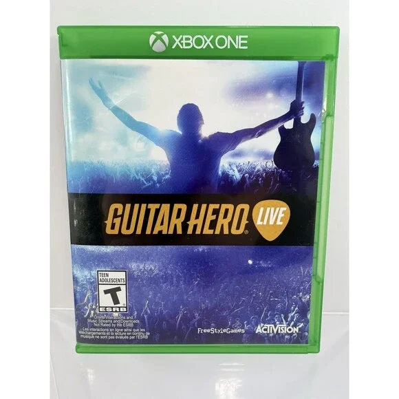 Guitar Hero Live Xbox One Microsoft Game And Case Tested