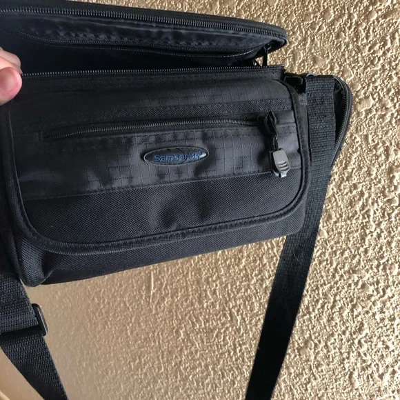 Samsonite Black Compact Camera Bag Vintage