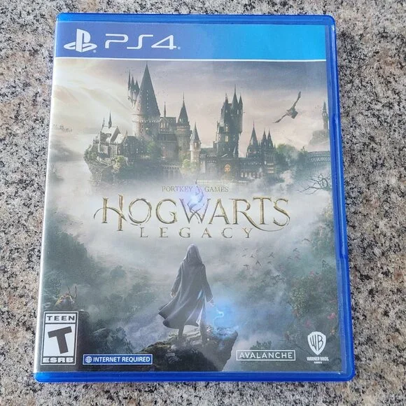 Hogwarts Legacy‎ PS4 Wizarding World Adventure ESRB Rated T for Teen Pre-Owned
