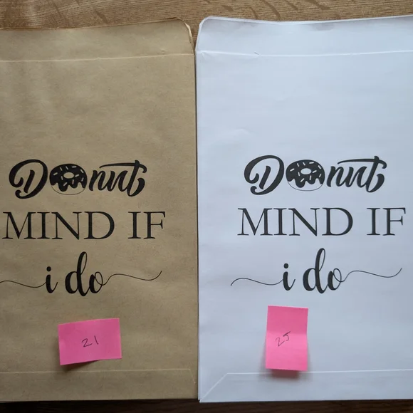 Donut Mind If I Do Envelopes