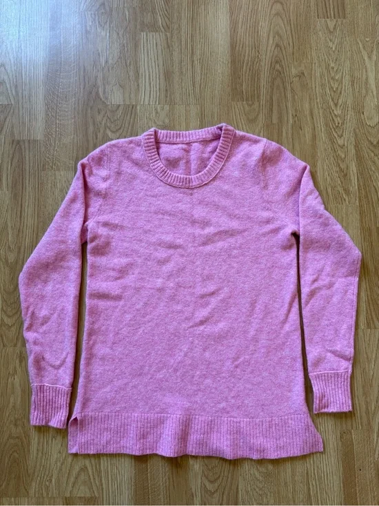 J. Crew Women’s Pink Wool Blend Pullover Sweater - Size XS