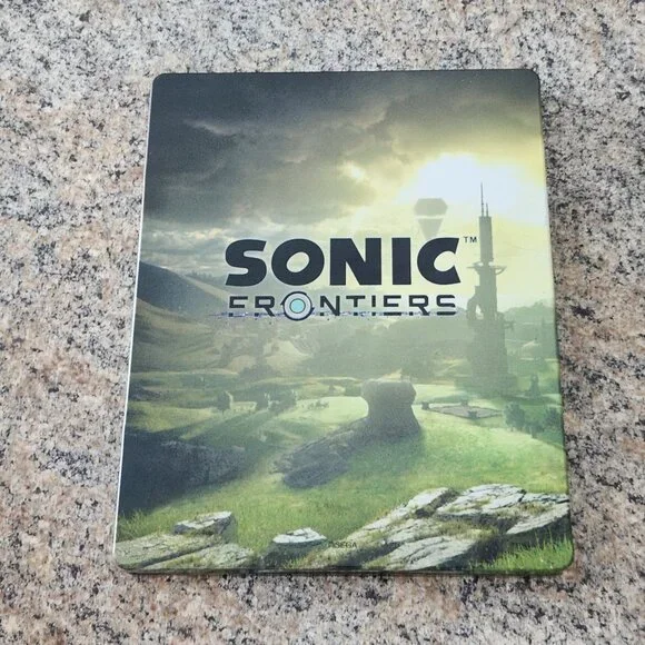 Sonic Frontiers Steelbook Case‎ Only – Collector’s Display Edition