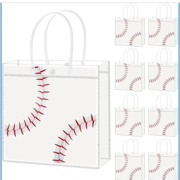 Baseball Themed Party Favor Bags 20 Count Pack