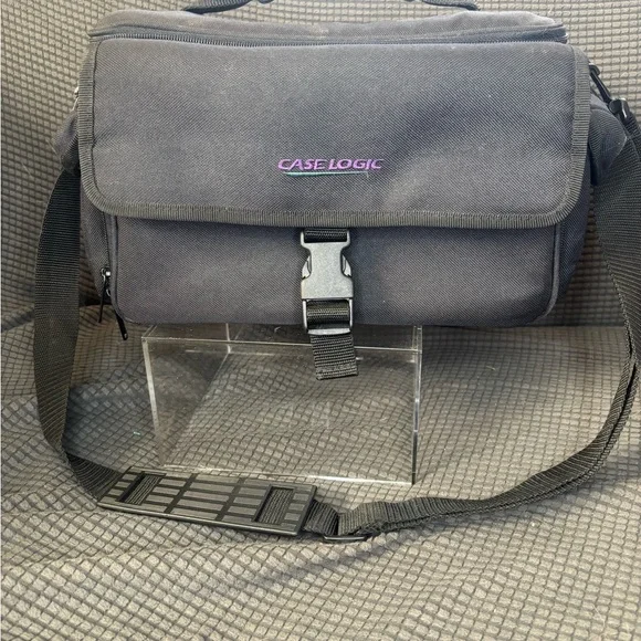Vintage Case Logic Gray Camera/ Camcorder Bag