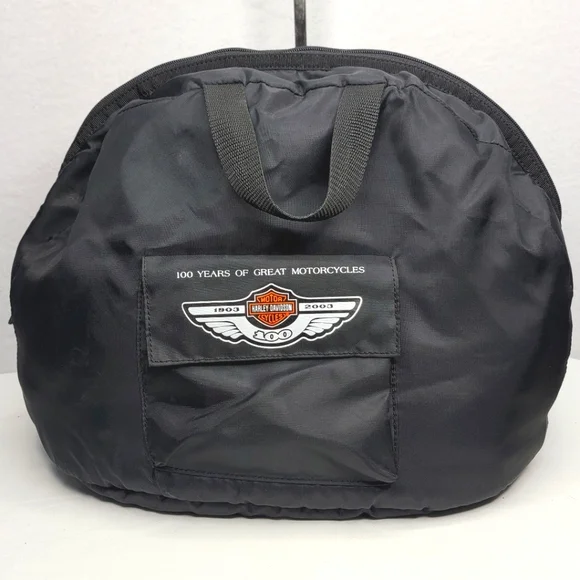 Harley-Davidson Black Helmet Bag - 100th‎ Anniversary Edition. P160