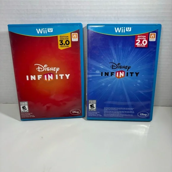 WiiU‎ Disney Infinity game lot of 2