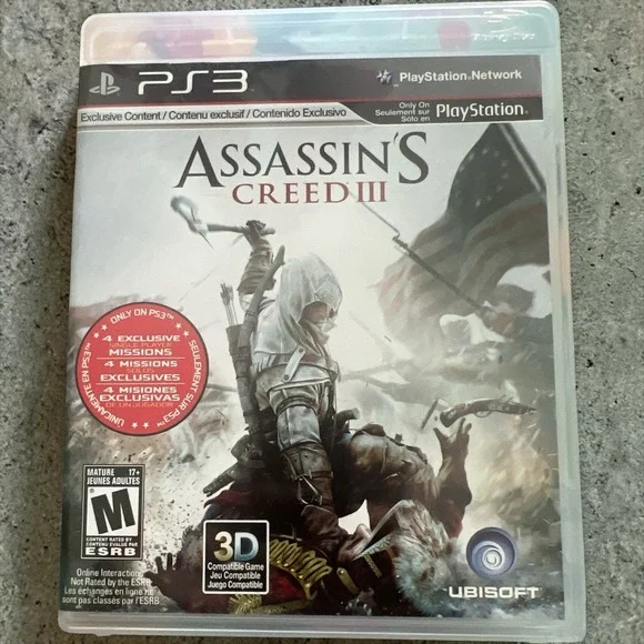 Assassin's Creed III (Sony PlayStation 3, 2012)