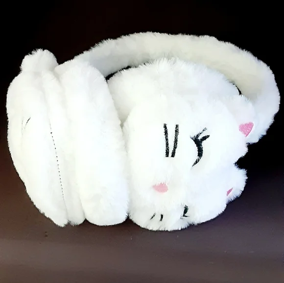 Cute Cartoon Cat Earmuff