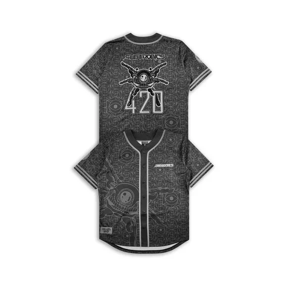 SUBTRONICS - CYCLOPS ARMY 420 BASEBALL JERSEY Jersey XL Xlarge