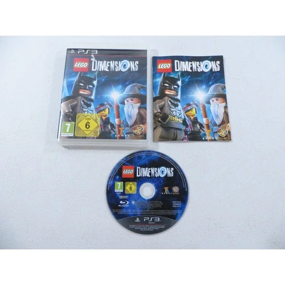 Lego Dimensions Sony Playstation 3 PS3 2015 PAL PEGI Complete CIB‎