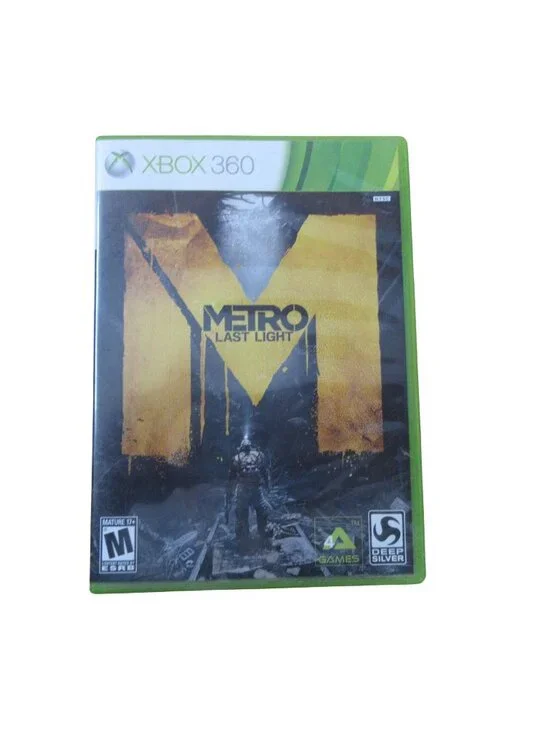 Metro: Last Light (Microsoft Xbox 360, 2013) No Manual