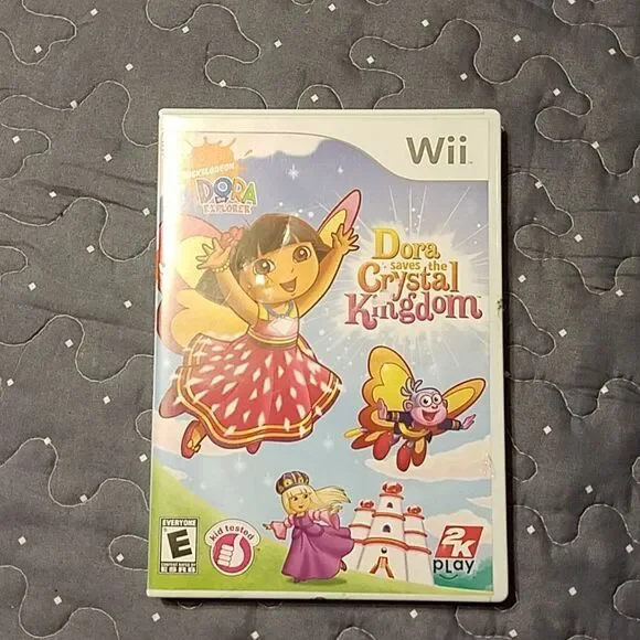 Wii Dora Crystal Kingdom video Game