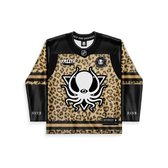 LEOPARD PRO CUT HOCKEY JERSEY Extra Small Size