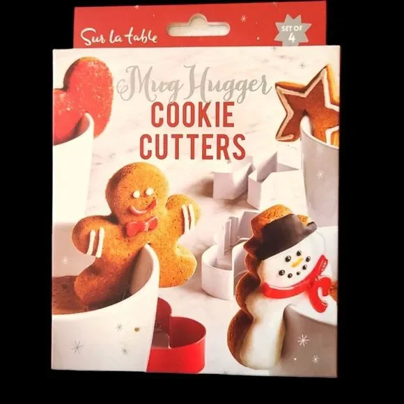 Sur La Table Mug-Hugger Cookie Cutters Set of 4‎