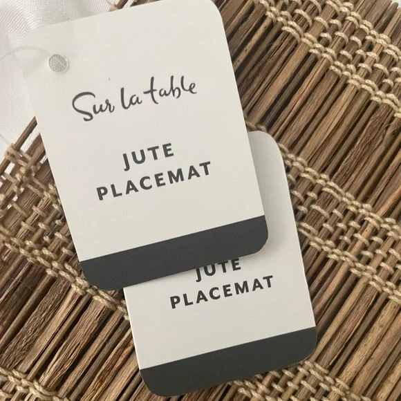 NWT Sur La Table Jute Placemat (1)