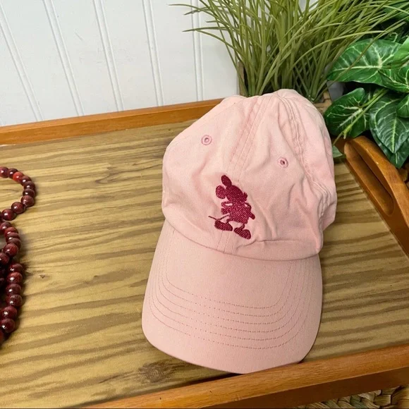 Disneyland Resort Pink Mickey Glitter Trucker Hat