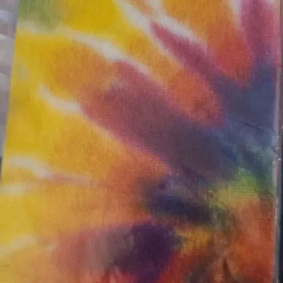 HAPPY DEALS ~ Funky Tie Dye Paper Bags | 12 Pack | Retro Party Supplies