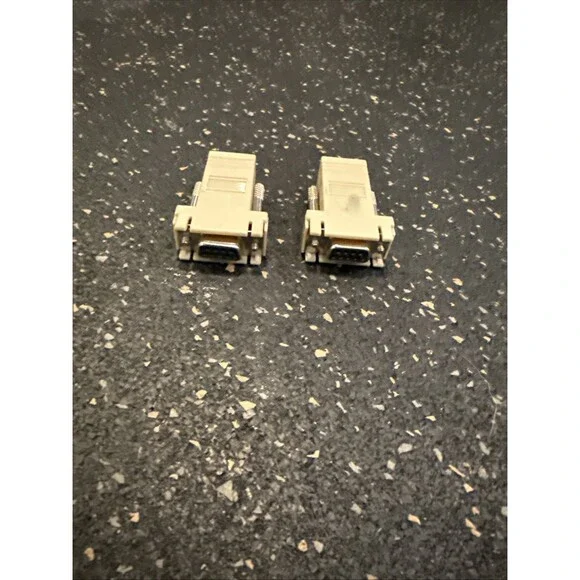 New Cisco DB9 Female RJ45 Female Serial Adapter Terminal 74-0495-01