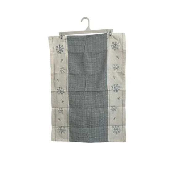 Sur La Table Snowflake Kitchen Towel New