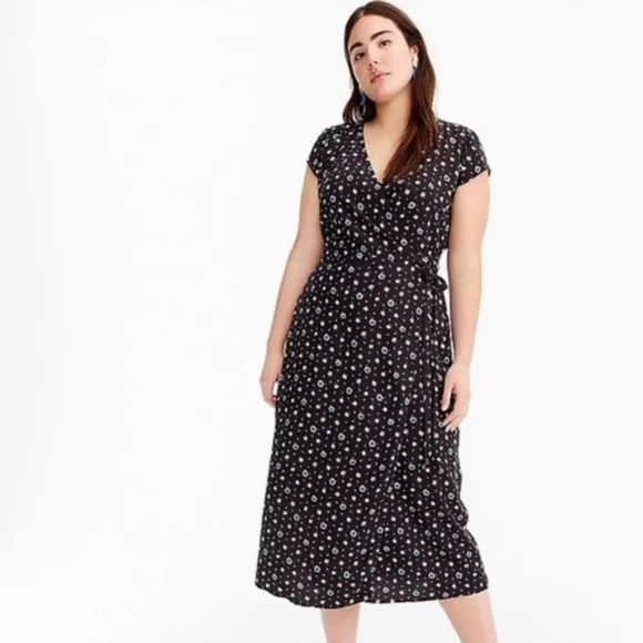 J. Crew Mercantile Fabrizia Wrap Dress