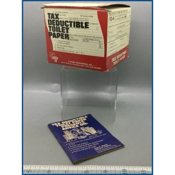 Vtg Satirical Toilet Paper