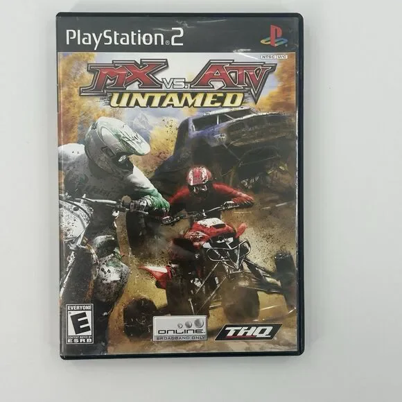 Mx Vs ATV Untamed PS2 PlayStation 2 Complete CIB Fast Shipping Tested