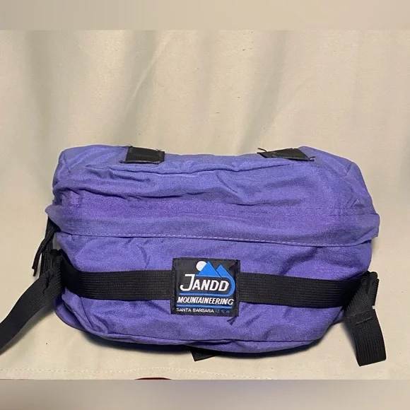 Vintage JANDD Purple Mountaineering Cycling Hiking Pack Made in USA