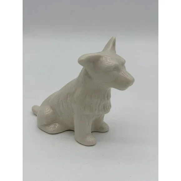 Belleek Ireland Porcelain DOG SCOTTISH TERRIER 3