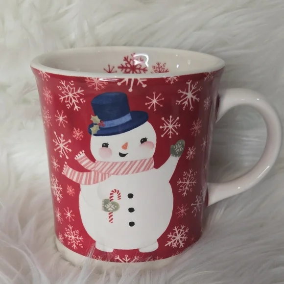 Sur La Table Snowman Holiday Mug Cup