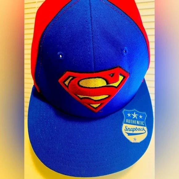 Orginial SnapBack Superman Baseball Hat in Pristine Condition