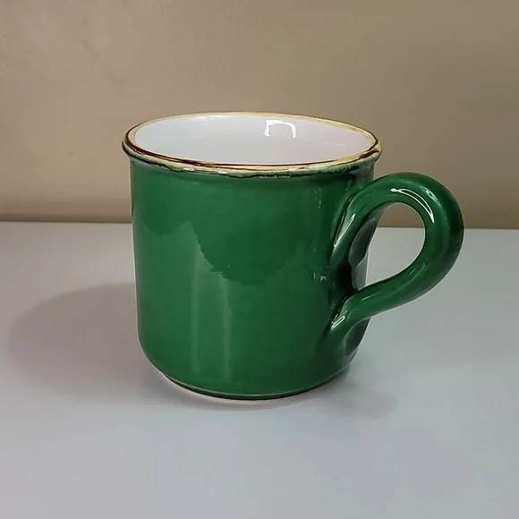 Sur La Table Forest Green Mug
