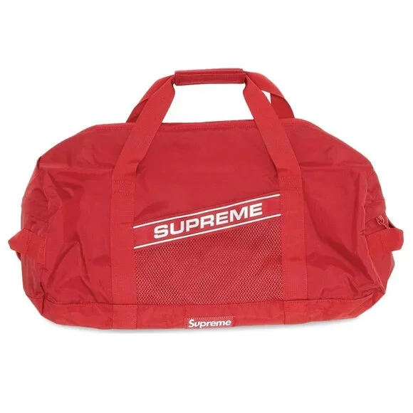 Supreme FW23 3D Logo Duffle Bag Red