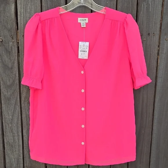 J. Crew Pink Women's Top