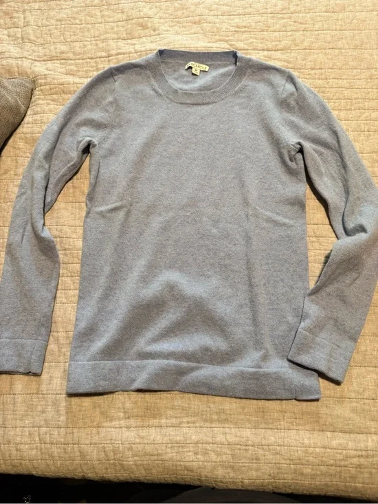 J. Crew Mercantile Light Blue Crewneck Women’s Sweater, Size XS